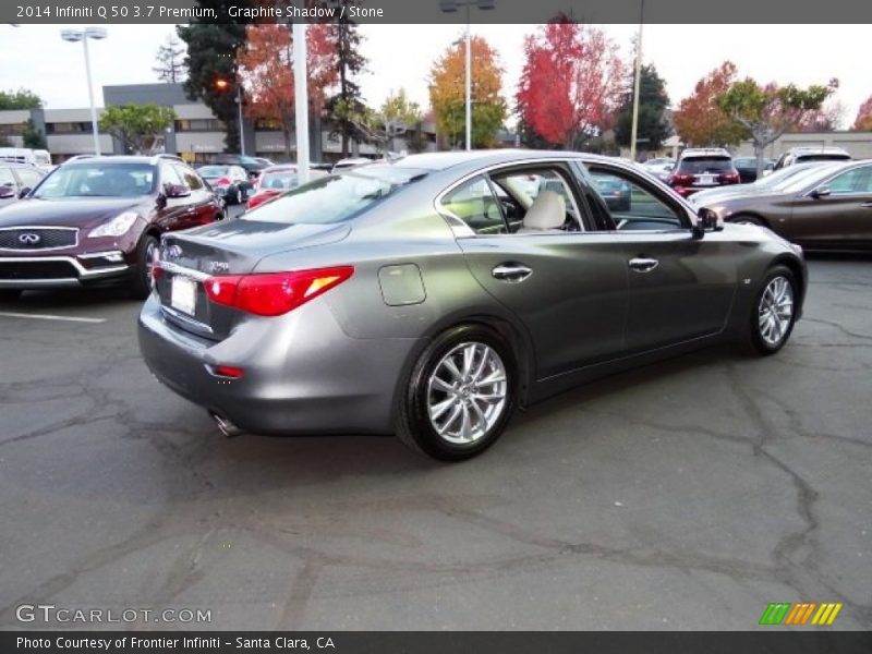 Graphite Shadow / Stone 2014 Infiniti Q 50 3.7 Premium