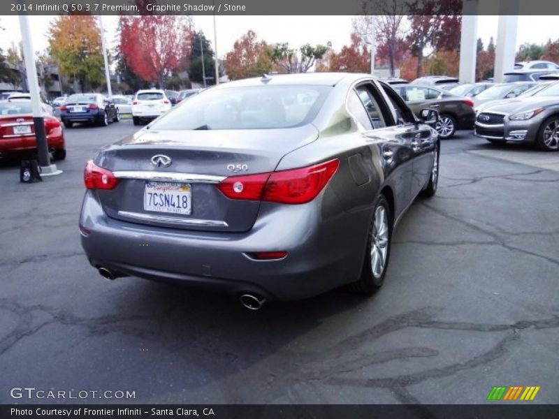 Graphite Shadow / Stone 2014 Infiniti Q 50 3.7 Premium