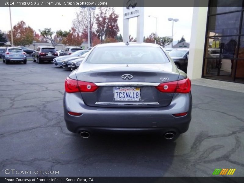 Graphite Shadow / Stone 2014 Infiniti Q 50 3.7 Premium