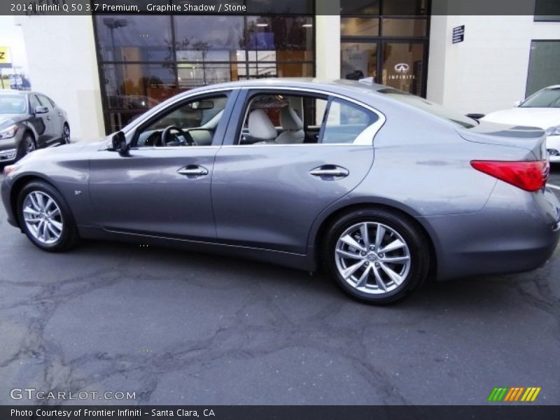 Graphite Shadow / Stone 2014 Infiniti Q 50 3.7 Premium