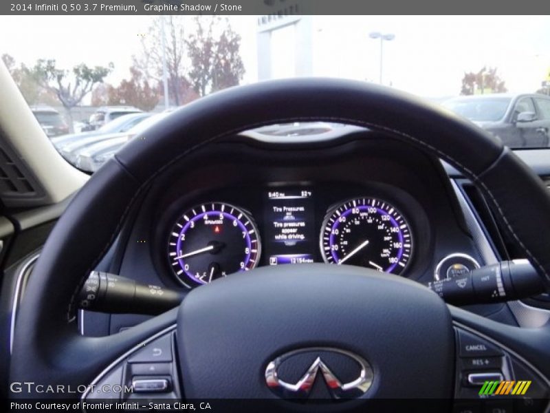 Graphite Shadow / Stone 2014 Infiniti Q 50 3.7 Premium