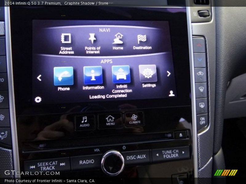 Graphite Shadow / Stone 2014 Infiniti Q 50 3.7 Premium