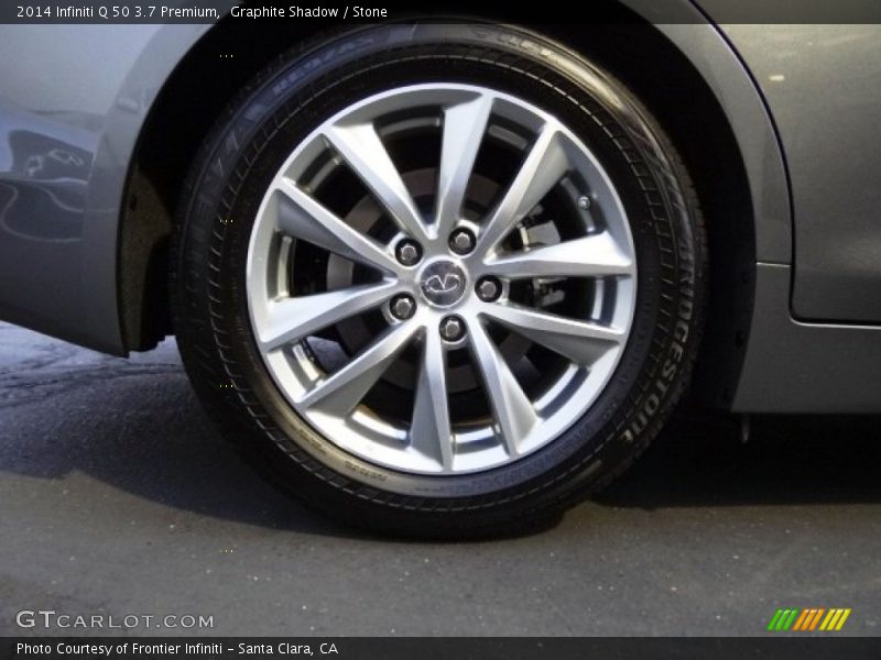 Graphite Shadow / Stone 2014 Infiniti Q 50 3.7 Premium