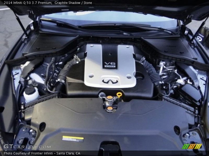 Graphite Shadow / Stone 2014 Infiniti Q 50 3.7 Premium