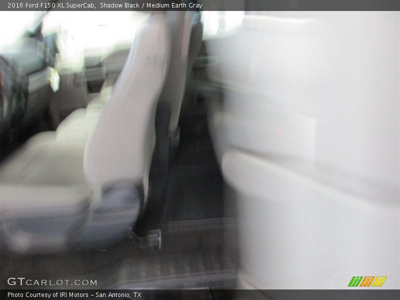 Shadow Black / Medium Earth Gray 2016 Ford F150 XL SuperCab