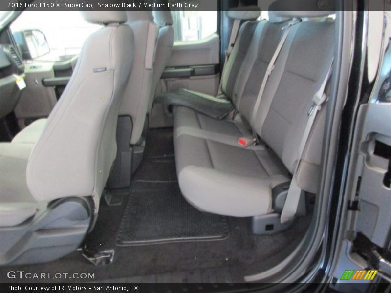 Shadow Black / Medium Earth Gray 2016 Ford F150 XL SuperCab