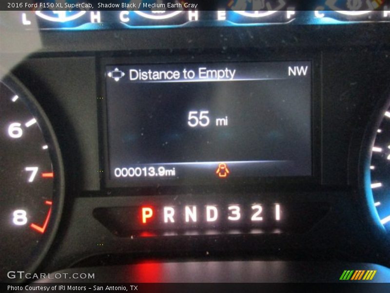 Shadow Black / Medium Earth Gray 2016 Ford F150 XL SuperCab