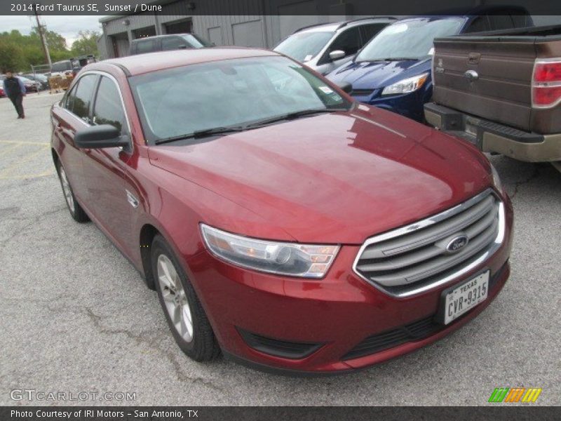 Sunset / Dune 2014 Ford Taurus SE