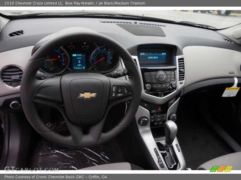 Blue Ray Metallic / Jet Black/Medium Titanium 2016 Chevrolet Cruze Limited LS