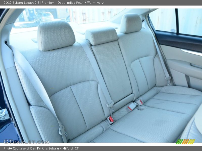 Deep Indigo Pearl / Warm Ivory 2012 Subaru Legacy 2.5i Premium