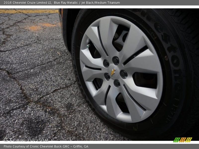 Blue Ray Metallic / Jet Black/Medium Titanium 2016 Chevrolet Cruze Limited LS