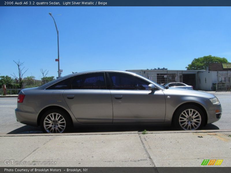 Light Silver Metallic / Beige 2006 Audi A6 3.2 quattro Sedan