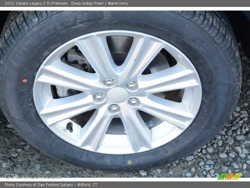 Deep Indigo Pearl / Warm Ivory 2012 Subaru Legacy 2.5i Premium