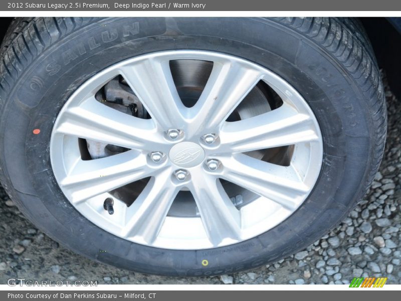Deep Indigo Pearl / Warm Ivory 2012 Subaru Legacy 2.5i Premium