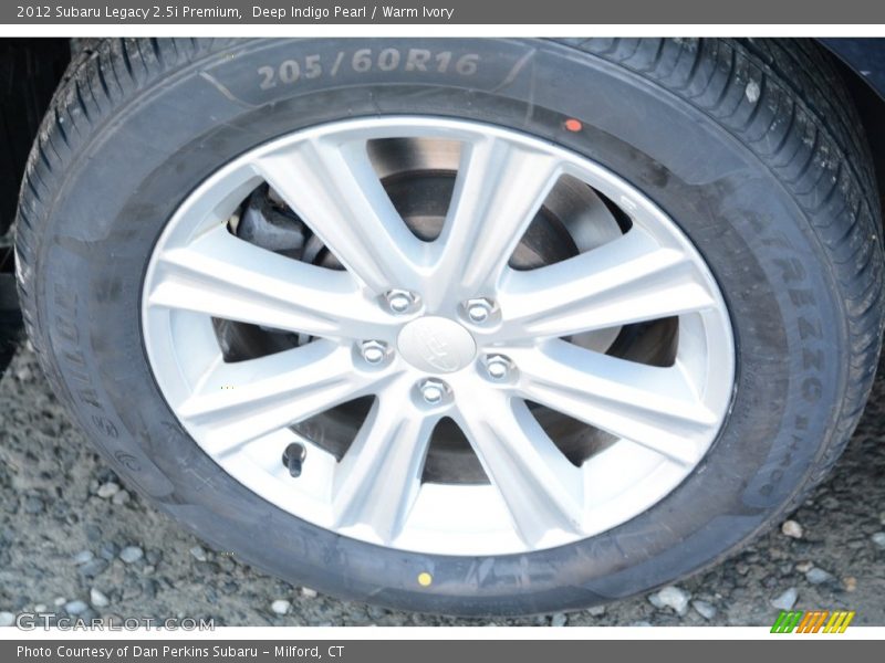 Deep Indigo Pearl / Warm Ivory 2012 Subaru Legacy 2.5i Premium