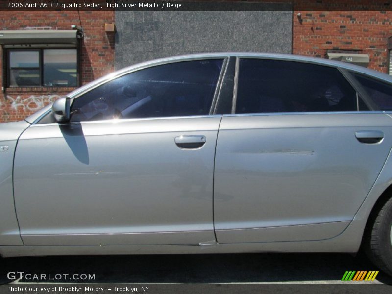 Light Silver Metallic / Beige 2006 Audi A6 3.2 quattro Sedan