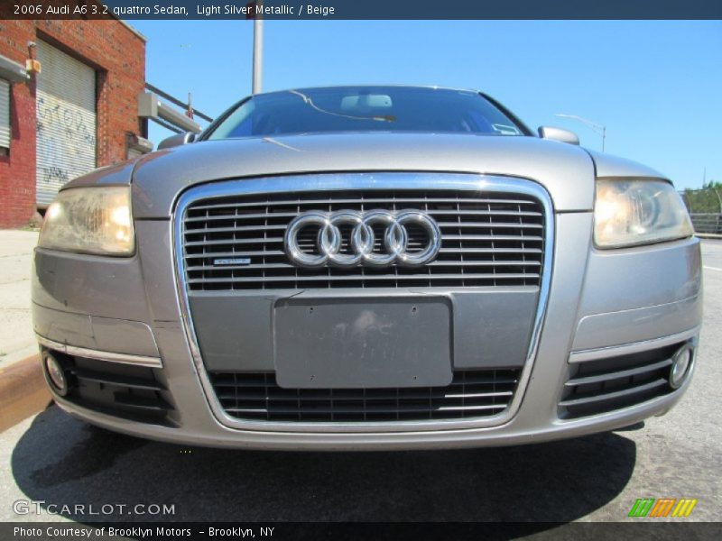 Light Silver Metallic / Beige 2006 Audi A6 3.2 quattro Sedan