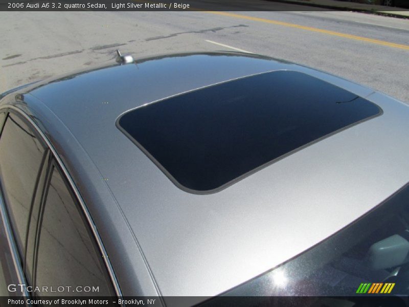 Light Silver Metallic / Beige 2006 Audi A6 3.2 quattro Sedan