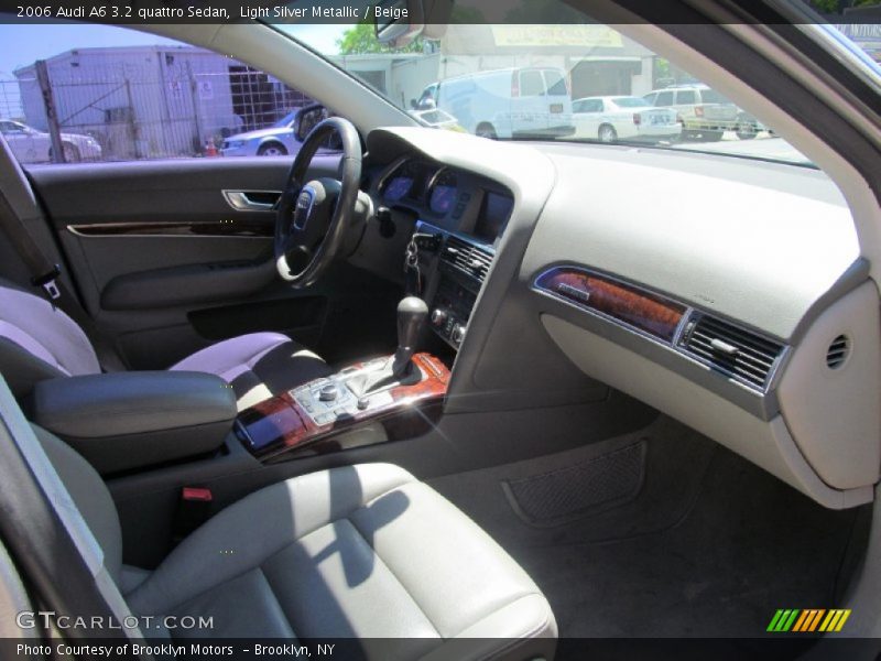 Light Silver Metallic / Beige 2006 Audi A6 3.2 quattro Sedan