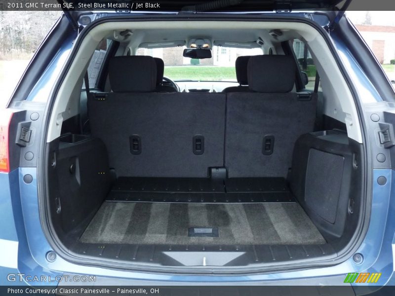 Steel Blue Metallic / Jet Black 2011 GMC Terrain SLE