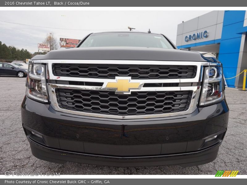 Black / Cocoa/Dune 2016 Chevrolet Tahoe LT
