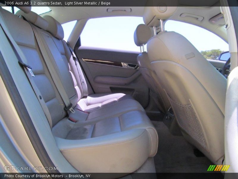 Light Silver Metallic / Beige 2006 Audi A6 3.2 quattro Sedan