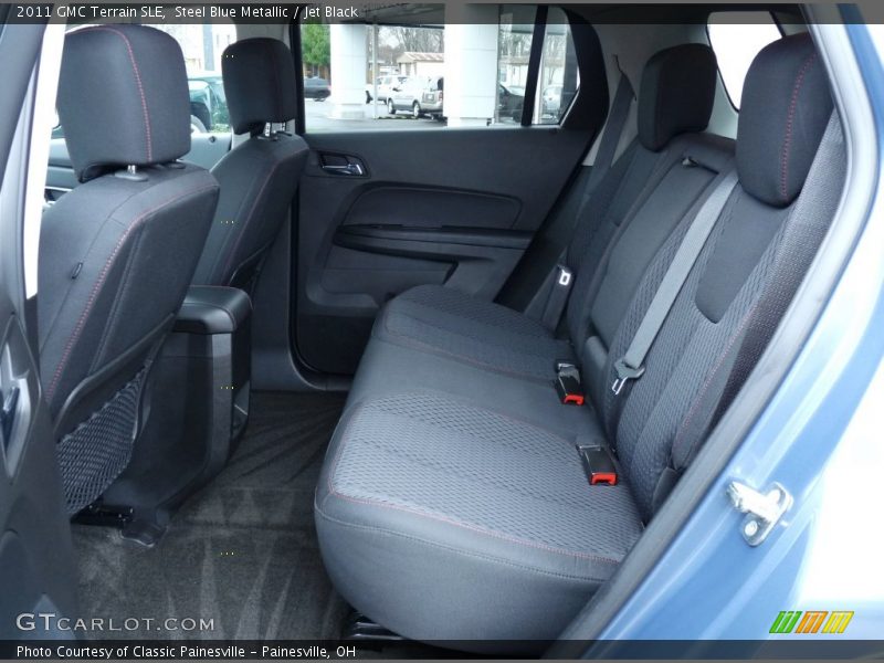 Steel Blue Metallic / Jet Black 2011 GMC Terrain SLE