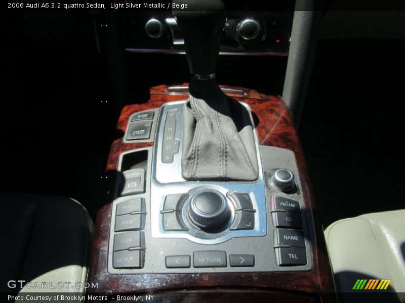 Light Silver Metallic / Beige 2006 Audi A6 3.2 quattro Sedan