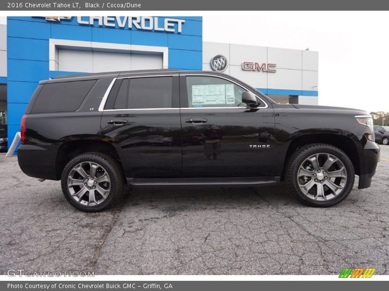 Black / Cocoa/Dune 2016 Chevrolet Tahoe LT