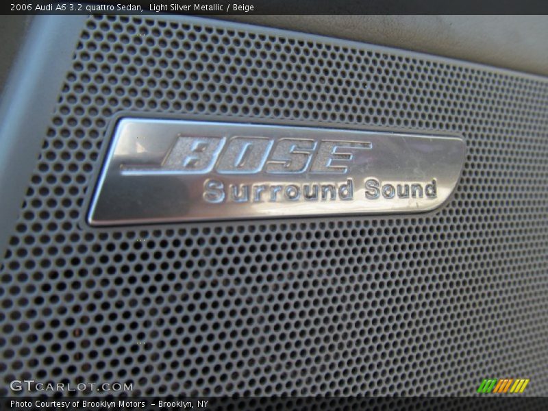 Light Silver Metallic / Beige 2006 Audi A6 3.2 quattro Sedan