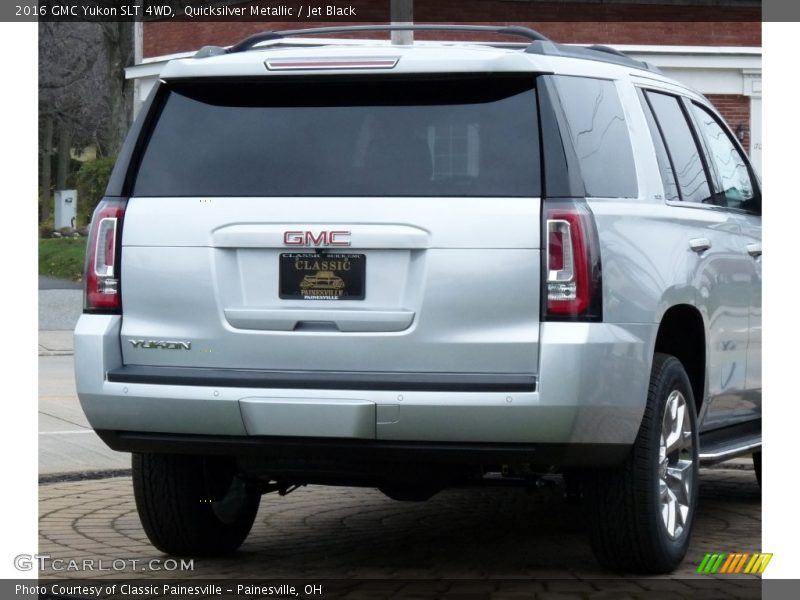 Quicksilver Metallic / Jet Black 2016 GMC Yukon SLT 4WD