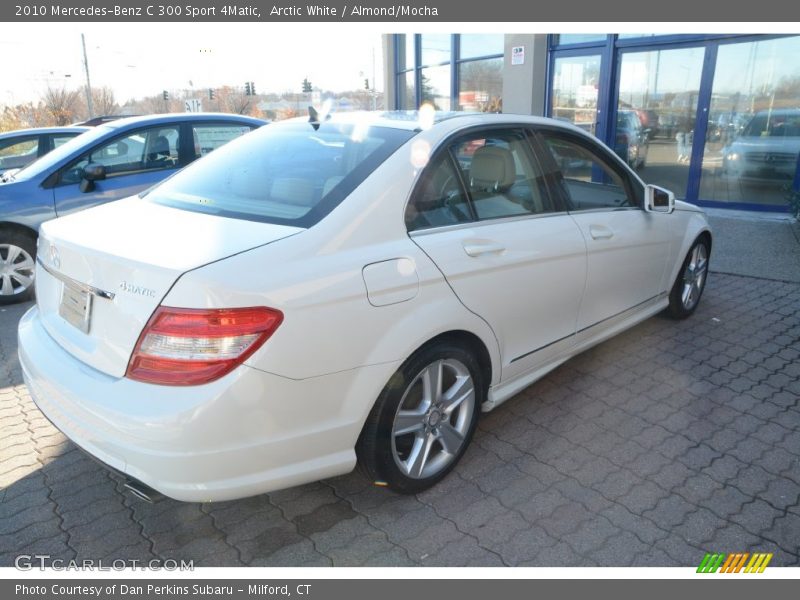 Arctic White / Almond/Mocha 2010 Mercedes-Benz C 300 Sport 4Matic