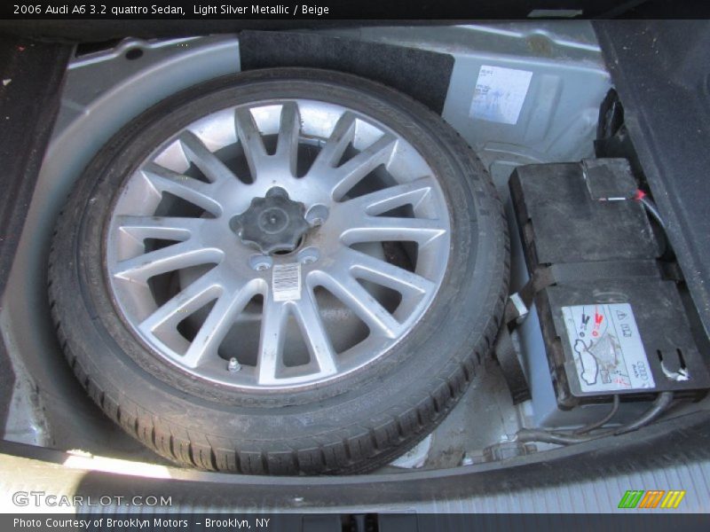 Light Silver Metallic / Beige 2006 Audi A6 3.2 quattro Sedan