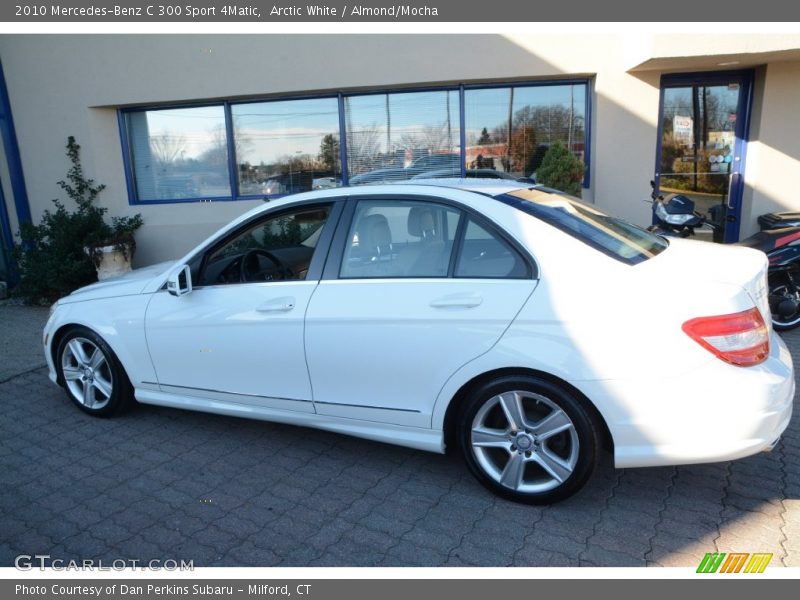 Arctic White / Almond/Mocha 2010 Mercedes-Benz C 300 Sport 4Matic