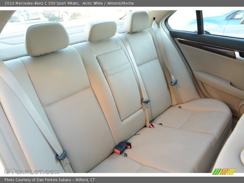 Arctic White / Almond/Mocha 2010 Mercedes-Benz C 300 Sport 4Matic
