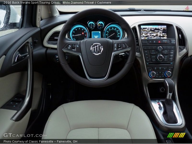 White Diamond Tricoat / Cashmere 2016 Buick Verano Sport Touring Group