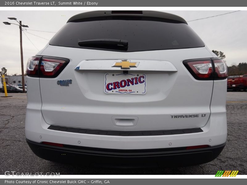 Summit White / Ebony 2016 Chevrolet Traverse LT