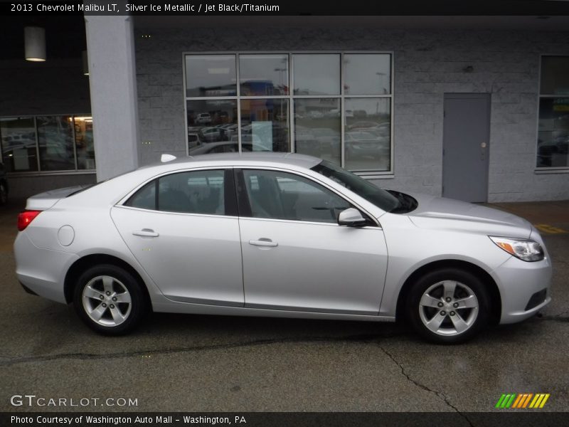 Silver Ice Metallic / Jet Black/Titanium 2013 Chevrolet Malibu LT