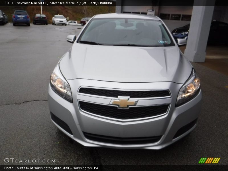 Silver Ice Metallic / Jet Black/Titanium 2013 Chevrolet Malibu LT
