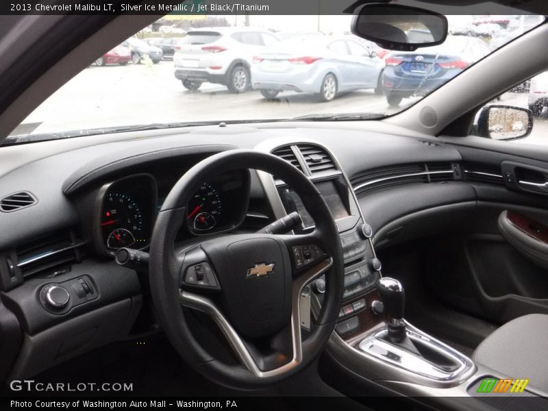 Silver Ice Metallic / Jet Black/Titanium 2013 Chevrolet Malibu LT