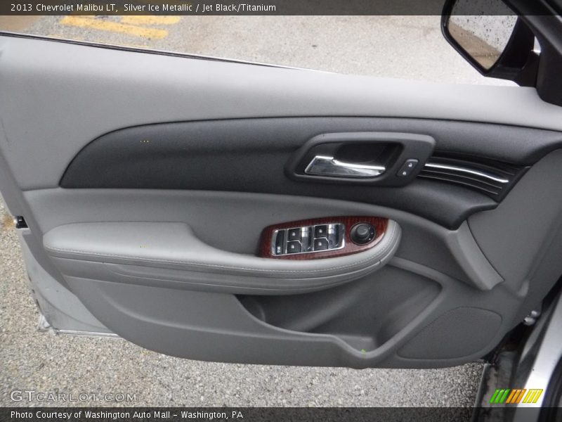 Silver Ice Metallic / Jet Black/Titanium 2013 Chevrolet Malibu LT