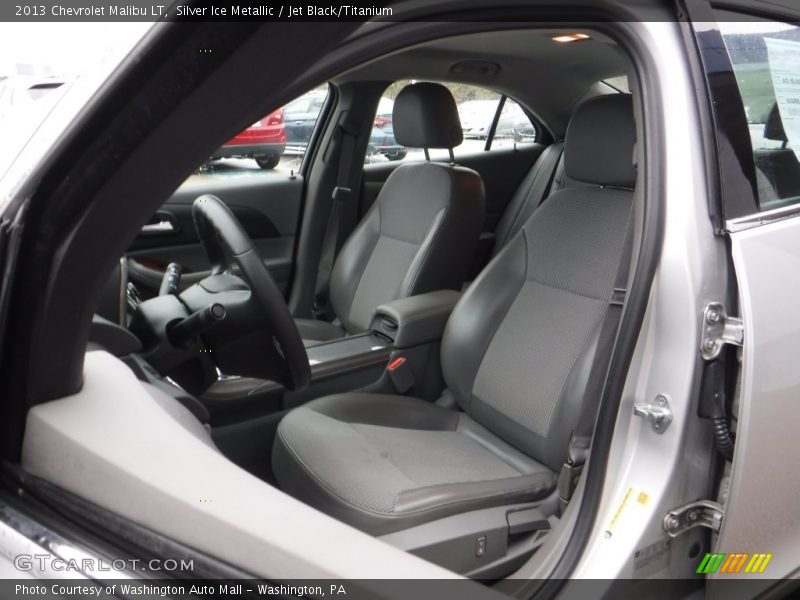 Silver Ice Metallic / Jet Black/Titanium 2013 Chevrolet Malibu LT