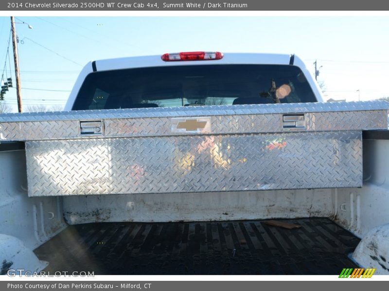 Summit White / Dark Titanium 2014 Chevrolet Silverado 2500HD WT Crew Cab 4x4
