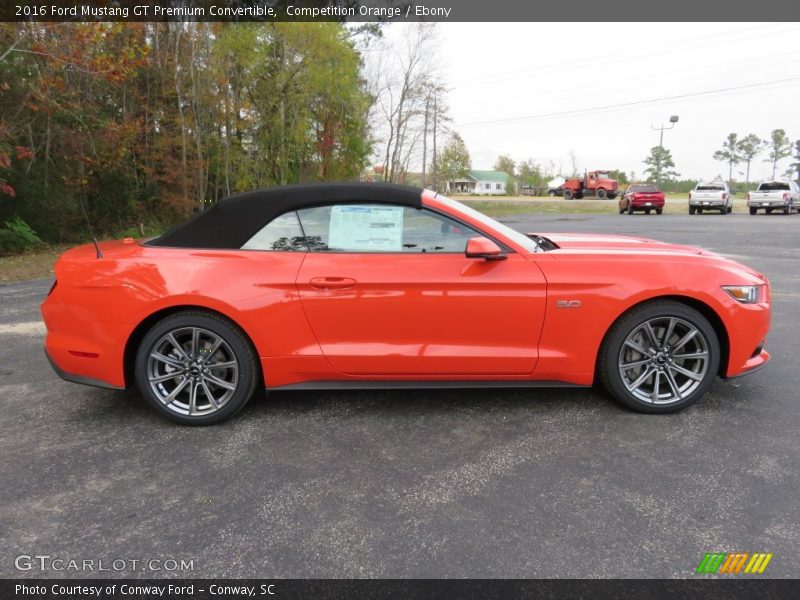  2016 Mustang GT Premium Convertible Competition Orange