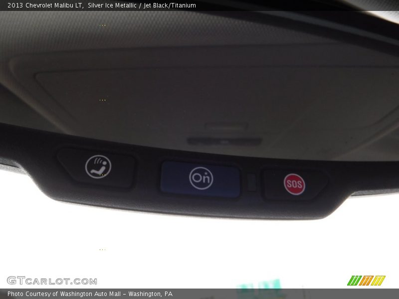 Silver Ice Metallic / Jet Black/Titanium 2013 Chevrolet Malibu LT