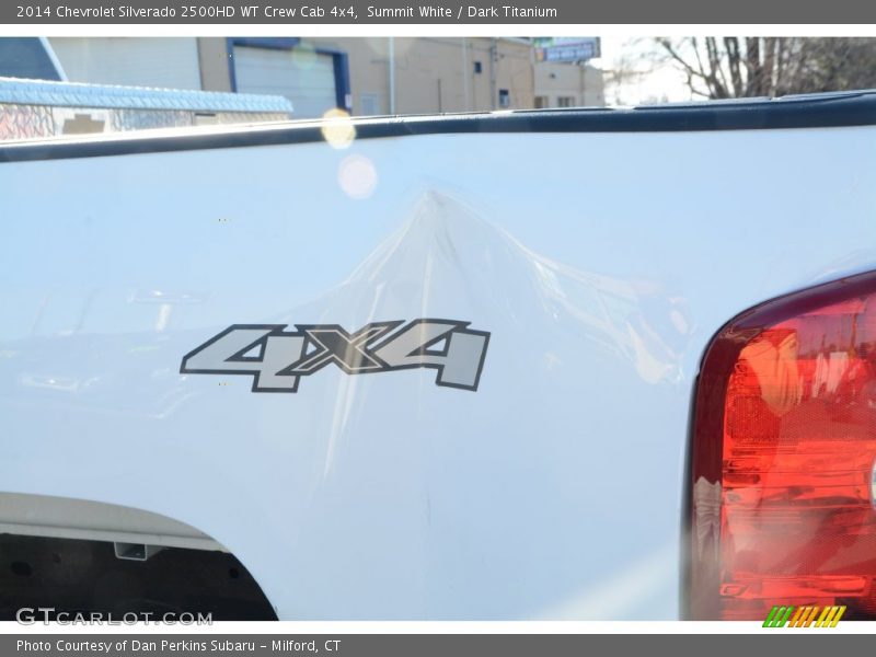 Summit White / Dark Titanium 2014 Chevrolet Silverado 2500HD WT Crew Cab 4x4