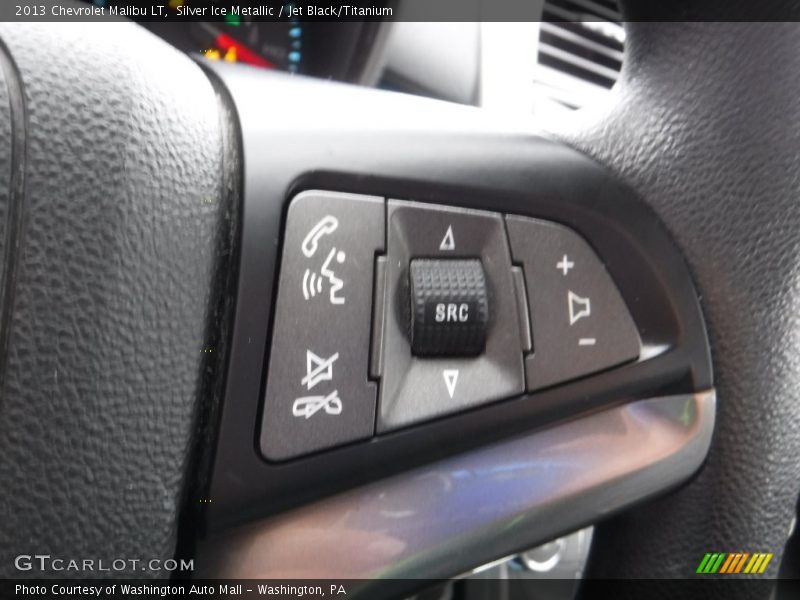 Silver Ice Metallic / Jet Black/Titanium 2013 Chevrolet Malibu LT