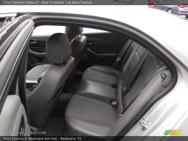 Silver Ice Metallic / Jet Black/Titanium 2013 Chevrolet Malibu LT