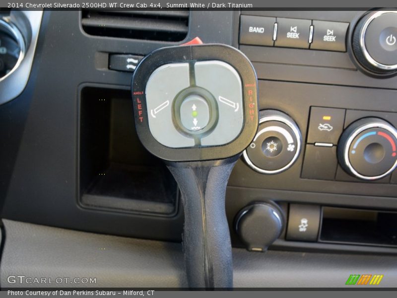Summit White / Dark Titanium 2014 Chevrolet Silverado 2500HD WT Crew Cab 4x4