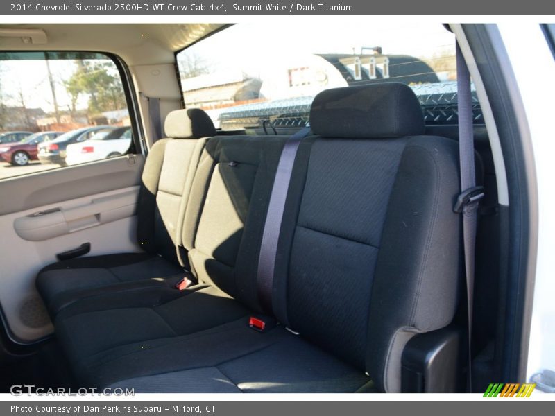 Summit White / Dark Titanium 2014 Chevrolet Silverado 2500HD WT Crew Cab 4x4